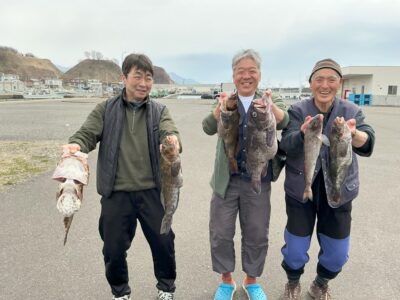 ２０２５年 第１回例会(始竿会) テックイランド～熊石漁港 ４月６日